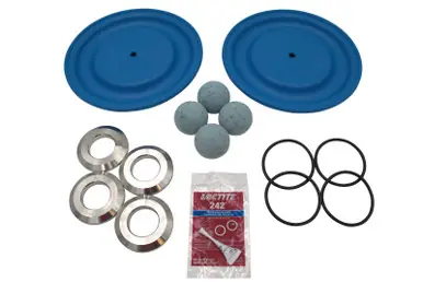GRACO FK3222 - SaniForce 2150 FG Complete Fluid Repair Kit w/ SS Seat, SP Ball, SP Diaphragm, EP