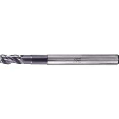 PFERD 23003031 Chamfered End Mill, 3-flutes, 3/16" Dia, 3/8" APMX, 2-1/4" OAL, Cyl. Shank