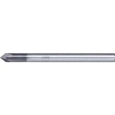 PFERD 23003020 Deburring End Mill, 4-flutes, 90° 1/8" Dia, 1/16" APMX, 3-1/2" OAL, Cyl. Shank