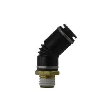 Midland Industries 541006SC - 45° Elbow, 5/8" Push-In x 3/8" MIP, Composite