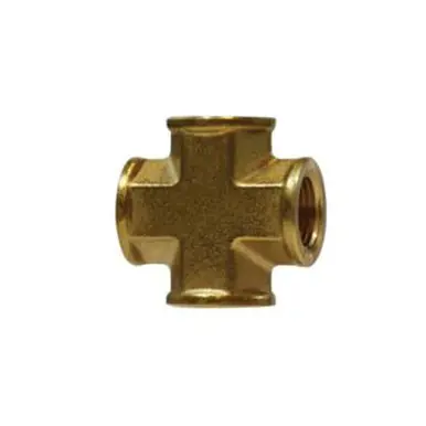 Midland Industries 28052 - Pipe Cross, 1/2" NPT(F)F x 1/2" NPT(F)F x 1/2" NPT(F)F x 1/2" NPT(F)F,