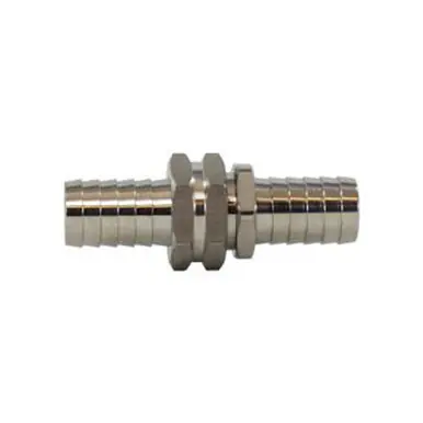 Midland Industries 30028SS - Garden Hose Coupling, 5/8" Hose Barbed x 5/8" FGH, Stainless Steel