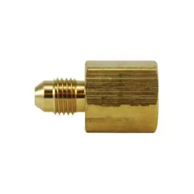 Midland Industries 28962 - Straight Adapter, 3/4" Male JIC x 1/2" FIP, 1.79", Brass