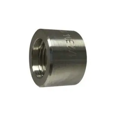 Midland Industries 62774B1 - Barstock Half Coupling, 3/4" FPT x 3/4" Butt Weld, Stainless Steel