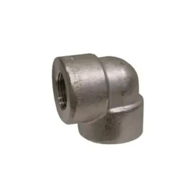 Midland Industries 103101 - 90° Elbow, 1/4" Threaded x 1/4" Threaded, Stainless Steel, 3000 lb