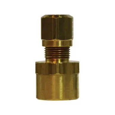 Midland Industries 38059 - Adapter, 3/4" Tube OD x 1/2" FPT, Brass