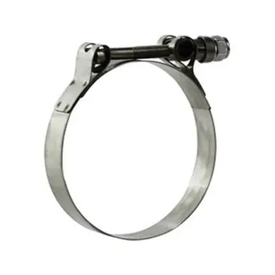 Midland Industries 840188 - T-Bolt Hose Clamp, 1-15/16" Nominal, 1-3/4" Min. Clamp Dia., Stainless