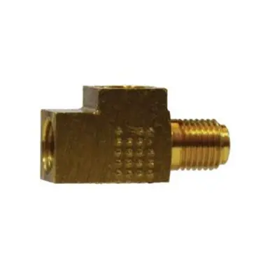 Midland Industries 12146 - Towed Trailer Brake Tee, 3/16" Inverted Flared Seat x 3/16" Inverted