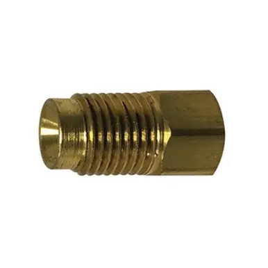 Midland Industries 12209 - Dual Master Cylinder Adapter, 3/16" Male Inverted Flared x 3/16" Female