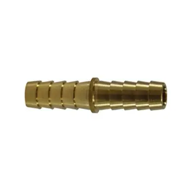 Midland Industries 32090 - Splicer, 5/16" Hose Barbed x 1/4" Hose Barbed, Brass
