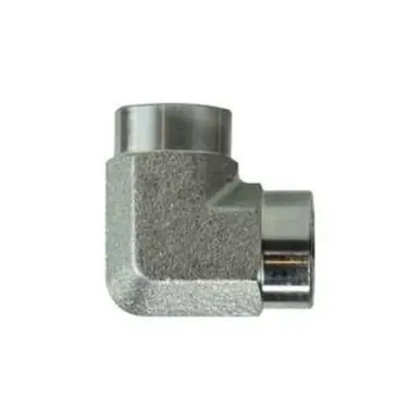 Midland Industries 550442 - 90° Elbow, 1/4" FPT x 1/8" FPT, Steel