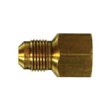 Midland Industries 10241 - Adapter, 1/2" Male Flared x 1/2" NPT(F)F, Brass