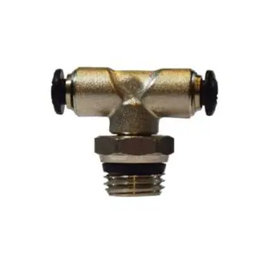 Midland Industries 20719N - Swivel Branch Tee, 14mm Push-In x 1/2" NPT(M) Global x 14mm Push-In,