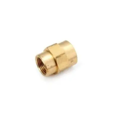 Midland Industries 706119-0802 - Light Pattern Reducing Coupling, 1/2" FIP x 1/8" FIP, Brass