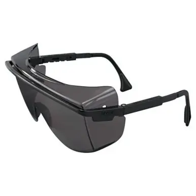 Honeywell S2504 Astrospec OTG 3001 Eyewear, Gray Lens, Hard Coat, Ultra-dura, Black Frame