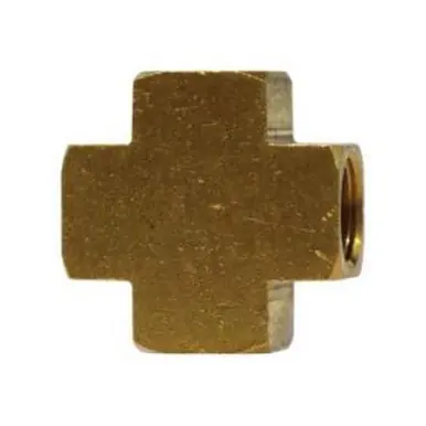 Midland Industries 28045 - Pipe Cross, 3/4" NPT(F)F x 3/4" NPT(F)F x 3/4" NPT(F)F x 3/4" NPT(F)F,