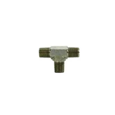 Midland Industries 560022 - Tee, 1/8" MPT x 1/8" MPT x 1/8" MPT, Steel