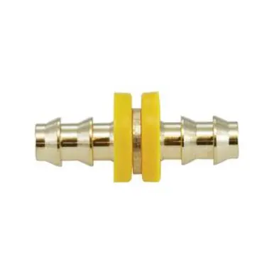 Midland Industries 30303 - Hose Splicer, 5/8" Push-On Hose Barbed x 5/8" Push-On Hose Barbed, Brass