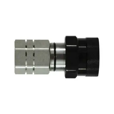 Midland Industries LSQVEP1SF -LSQ-VEP Series Flat Face Thread Lock Quick Coupler, 1" NPT(F) x 1"