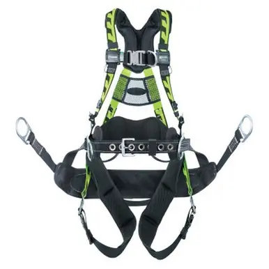 Honeywell ACT-QCBCSMG AirCore QuickConnect Harness w/ Bosun Chair, Sm/Med Green