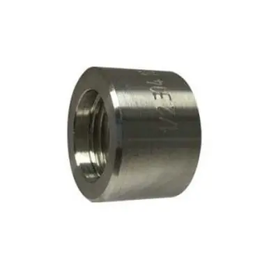 Midland Industries 62776B1 - Barstock Half Coupling, 1-1/4" FPT x 1-1/4" Butt Weld, Stainless Steel
