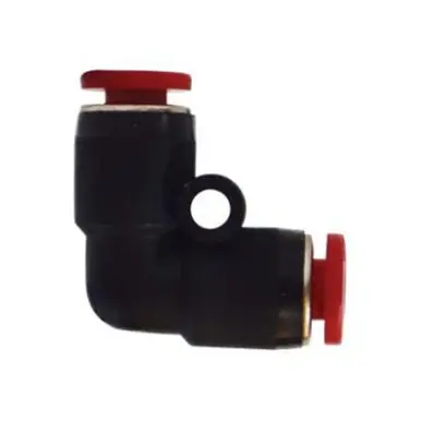 Midland Industries 20807 - 90° Union Elbow, 10mm Push" Tube x 10mm Push" Tube, Composite