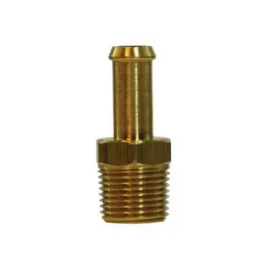 Midland Industries 32382 - Connector, 3/8" Hose Barb x 3/8" Male Pipe, Brass