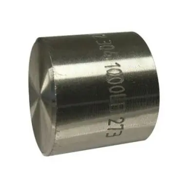 Midland Industries 62477B1 - Barstock Cap, 1-1/2" FPT, Stainless Steel, 1000 lb