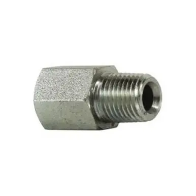 Midland Industries 640486 - Straight Adapter, 3/4" Female ORB x 3/8" MIP, Steel