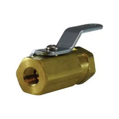 Midland Industries 46922 - Miniature Ball Valve, 1/4" Nominal, FIP x FIP, 1000 psig Pressure, Brass