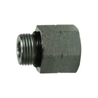 Midland Industries 6410O2412 - Reducer/Expander, 1-7/8" Male ORB x 1-1/16" Female ORB, Steel