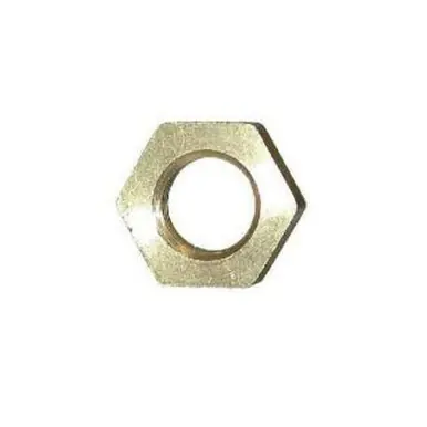 Midland Industries 28127 - Hex Locknut, 3/4" NPSL, Brass