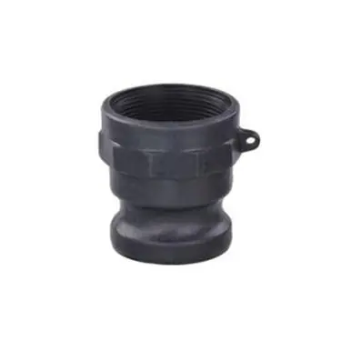 Midland Industries 35913 - Cam & Groove Adapter, 1-1/4" Type A x 1-1/4" NPT(F), Polypropylene