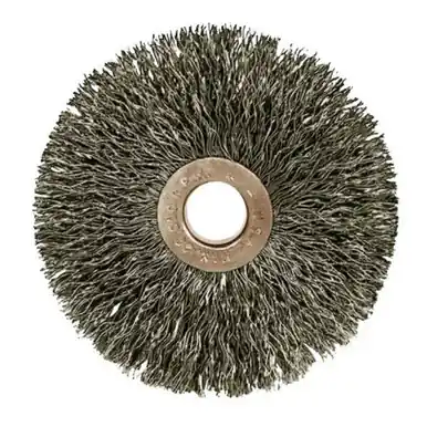WEILER 15332 Copper Center Small Wire Wheel 1-1/2" x 1/4" W .0118 Steel 20000RPM