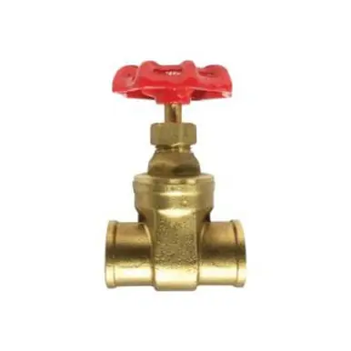 Midland Industries 940145LF - Gate Valve, 1-1/4" Nominal, Compression, 200 psi WOG Pressure