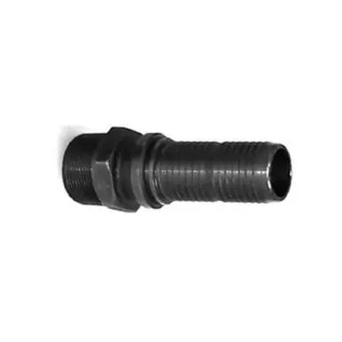 Midland Industries GJM-150CR-DP - Crimplok High Pressure Stem, 1-1/2" MIP x 1-1/2" Barb, Iron,