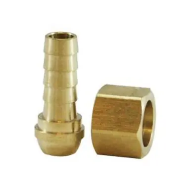 Midland Industries 32076 - Ball End Swivel Connector, 1/2" Hose x 1/2" NPSM, Brass