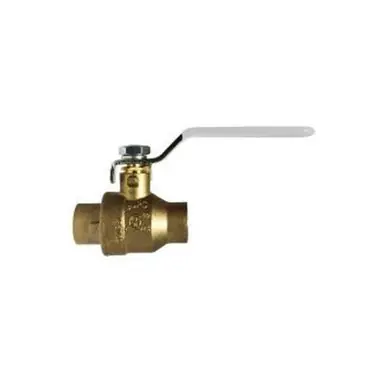 Midland Industries 941168LF - Ball Valve, 2" Nominal, Sweat x Sweat, 600 psi WOG Pressure, -40 to