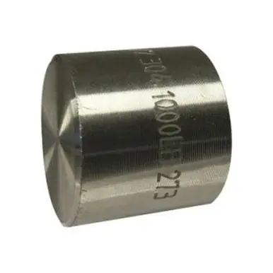 Midland Industries 62473B1 - Barstock Cap, 1/2" FPT, Stainless Steel, 1000 lb