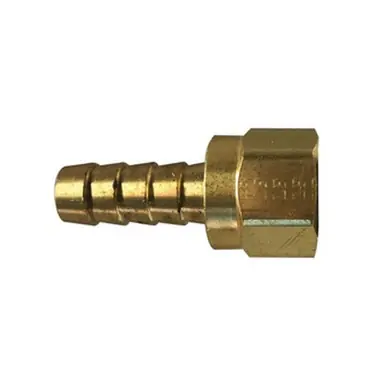 Midland Industries 707010-0404 - Adapter, 1/4" Barbed x 1/4" FIP, Brass