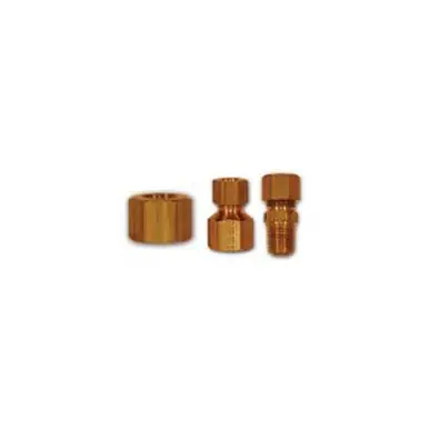 Midland Industries 261X14 - Hex Nut, 7/8" Compression, Brass