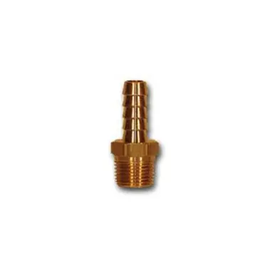 Midland Industries LF29-1012 - Rigid Adapter, 5/8" Hose x 3/4" MPT, Brass