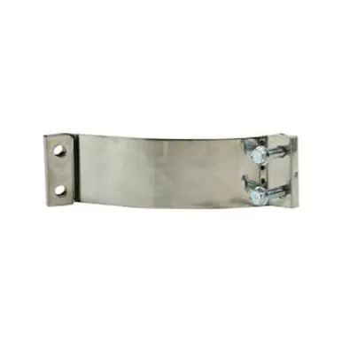 Midland Industries 848700 - Easy form Clamp, 7" Nominal, Stainless Steel, 76mm W, 1/2mm Thick