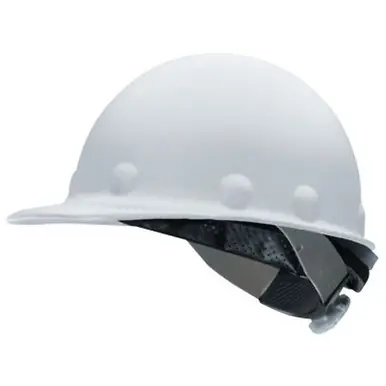 Honeywell P2ASW01A000 P2 Series Roughneck Hard Cap, SuperEight SwingStrap, White