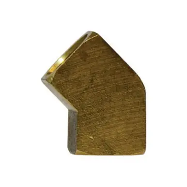Midland Industries 28021B - 45° Elbow, 1/2" FIP x 1/2" FIP, 0.94" Brass