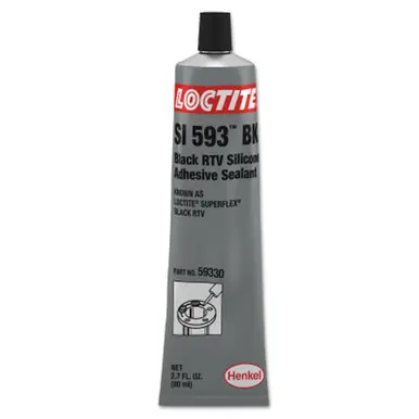 LOCTITE 193996 Superflex RTV, Silicone Adhesive Sealants, 80ml Tube, Black