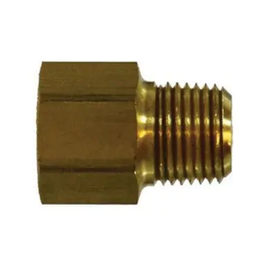 Midland Industries 12310 - Restriction Pipe Adapter, 1/8" FIP x 1/8" MIP, Brass