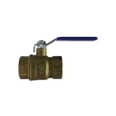 Midland Industries 943237LF - Ball Valve, 1-1/2" Nominal, FIP x FIP, 600 psi WOG Pressure, -20 to