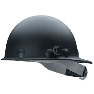 Honeywell P2HNQRW11A000 - Roughneck P2HN High Heat Hard Hat, 8-Pt, Quick-Lok, Black