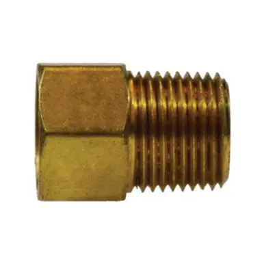 Midland Industries 12106 - Adapter, 7/8" Inverted Flared x 3/4" MPT, Brass